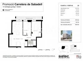 Pis, 63 m², nou, Carretera de Sabadell, 51