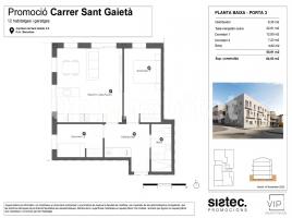 Pis, 65 m², nou, Calle de Sant Gaietà, 2