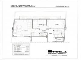 Pis, 58 m², près de bus et de train, Calle del Llobregat