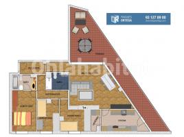 Pis, 105 m², seminou