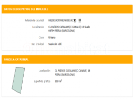 Rustic land, 875 m², Calle dels Països Catalans