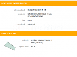 Rustic land, 875 m², Calle dels Països Catalans